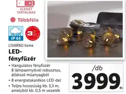 Lidl LED- fényfüzér ajánlat