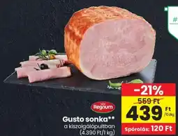 Spar Gusto sonka ajánlat