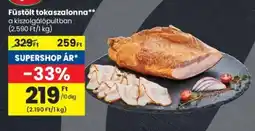 Spar Füstölt tokaszalonna ajánlat