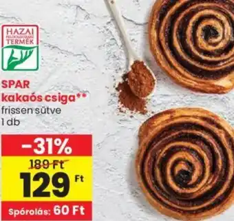 Spar SPAR kakaós csiga ajánlat