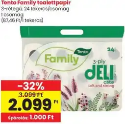 Spar Tento Family toalettpapír ajánlat