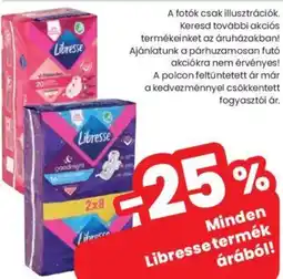 Spar Minden Libresse termék árából! ajánlat