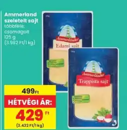 Spar Ammerland szeletelt sajt 125g ajánlat