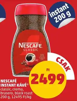 PENNY NESCAFÉ INSTANT KÁVÉ 200 g ajánlat