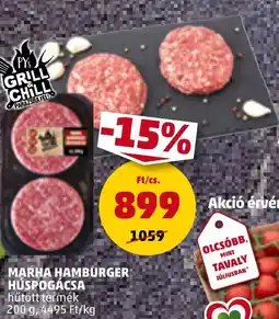 PENNY MARHA HAMBURGER HÚSPOGÁCSA 200g ajánlat