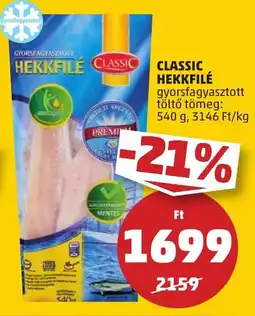 PENNY CLASSIC HEKKFILÉ 540 g ajánlat