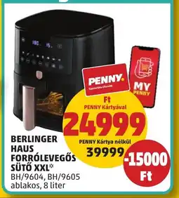 PENNY BERLINGER HAUS FORRÓLEVEGŐS SÜTŐ XXL ajánlat