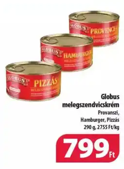 Coop Globus melegszendvicskrém 290g ajánlat