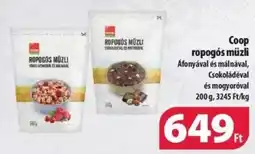 Coop ropogós müzli 200g