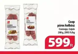 Coop Coop páros kolbász 200 g ajánlat