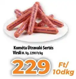 Coop Kométa Útravaló Sertés Virsli M. Vg. 10dkg ajánlat