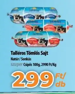 Coop Talléros Tömlős Sajt 100g ajánlat