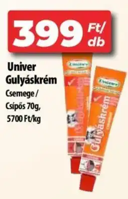 Coop Univer Gulyáskrém 70g ajánlat