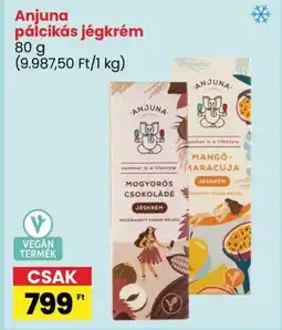 Anjuna pálcikás jégkrém 80 g
