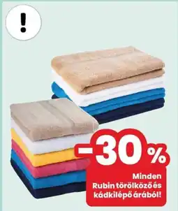 Interspar Minden Rubin törölköző és kádkilépő árából! ajánlat