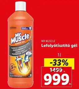 MR MUSCLE Lefolyótisztító gél 1 l