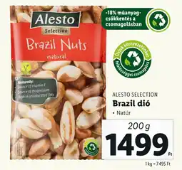 Lidl ALESTO SELECTION Brazil dió 200g ajánlat