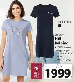 Lidl esmaraⓇ Női hálóing ajánlat