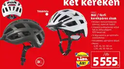 Lidl CRIVIT Női / férfi kerékpáros sisak ajánlat