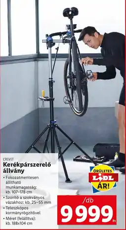CRIVIT Kerékpárszerelő állvány