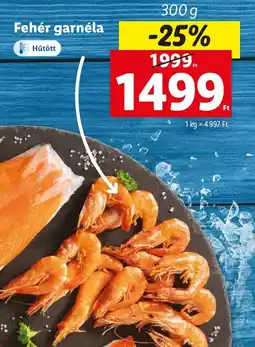Lidl Fehér garnéla 300g ajánlat