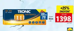 Lidl TRONIC Elem 20db ajánlat