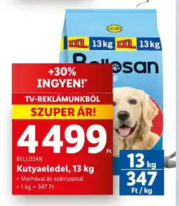 Lidl BELLOSAN Kutyaeledel, 13 kg ajánlat