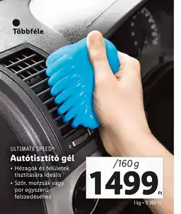 ULTIMATE SPEED® Autótisztító gél