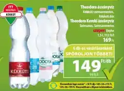 Coop Theodora ásványvíz 1,5l ajánlat