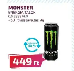 MONSTER ENERGIAITALOK 0,5l