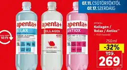 Lidl APENTA+ Kollagén / Relax / Antiox 750ml ajánlat