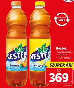 Lidl Nestea 1,5l ajánlat