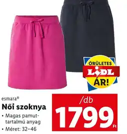 Lidl esmaraⓇ Női szoknya ajánlat