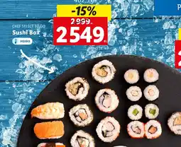 Lidl CHEF SELECT TO GO Sushi Box 462,5 g ajánlat
