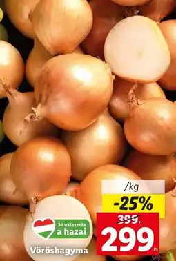 Lidl Vöröshagyma ajánlat
