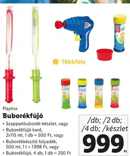 Lidl Playtive Buborékfújó ajánlat