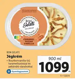 Lidl BON GELATI Jégkrém 900 ml ajánlat