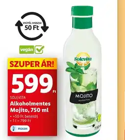 Lidl Solevita Alkoholmentes Mojito, 750 ml ajánlat