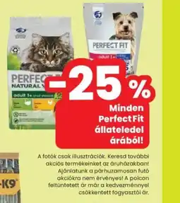 Spar Minden Perfect Fit állateledel ajánlat