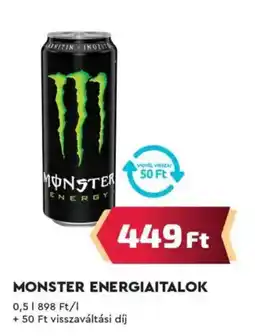 MONSTER ENERGIAITALOK 0,5l