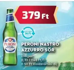 PERONI PERONI NASTRO AZZURRO SÖR 0,33l