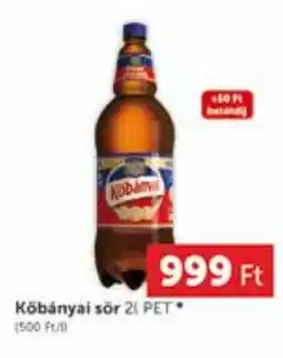 Köbányai sör 2l