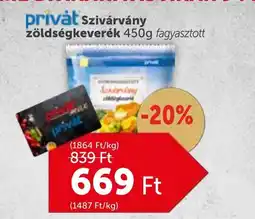PRIVÁT Szivárvány zöldségkeverék 450g ajánlat
