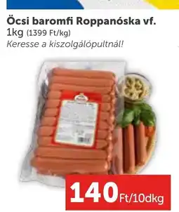 Öcsi baromfi Roppanóska 10dkg