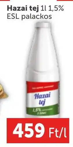 PRIVÁT Hazai tej 1l ajánlat