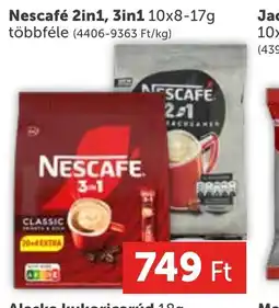 Nescafé 2in1, 3in1 10x8-17g