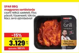 Spar SPAR BBQ magyaros sertéstarja 1kg ajánlat