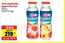 Spar Zott Jogobella joghurtos 250g ajánlat