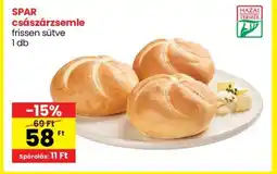 Spar SPAR császárzsemle 1db ajánlat