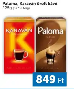 PRIVÁT Paloma, Karaván őrölt kávé 225g ajánlat
